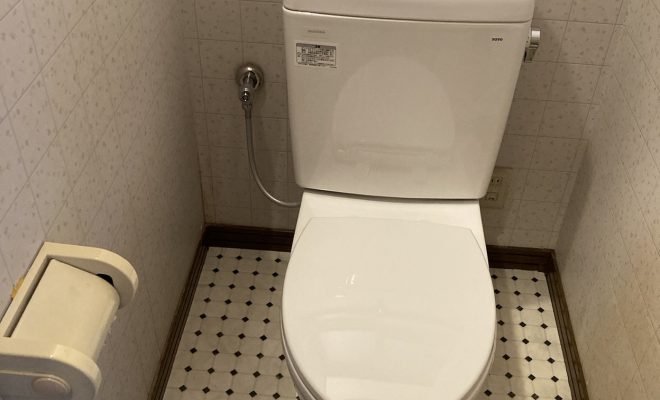 養父市でトイレ交換をしました！