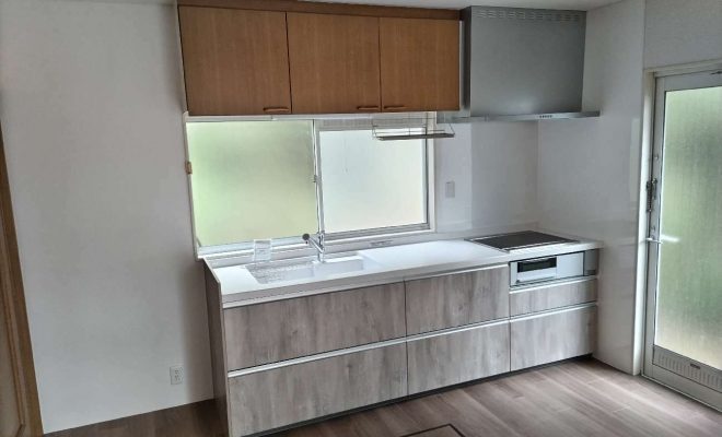 福知山市　キッチン取替えリフォーム🎶