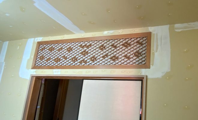 加東市　内装リフォーム　欄間の取付🎵