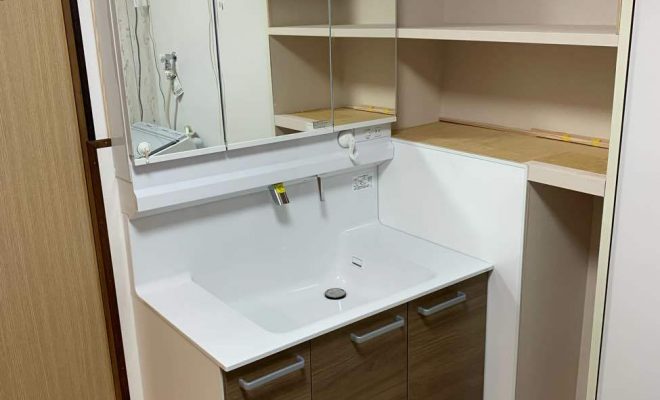 福知山市 洗面台リフォーム工事💧🎶