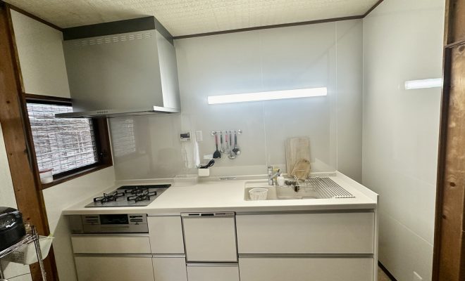 与謝郡　キラキラ輝く白いキッチン【リフォーム】🫧✨