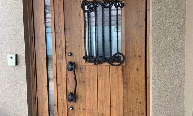 福知山市　玄関ドア入れ替え施工事例