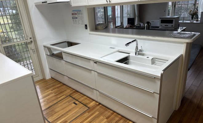 豊岡市 キッチンの施工事例のご紹介✨