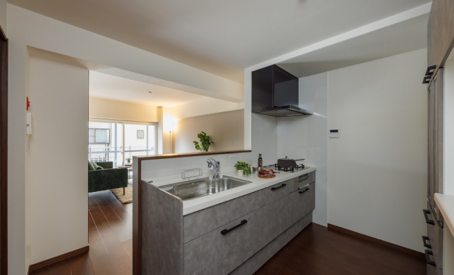 京都市 マンションリフォーム【キッチン】の施工事例✨