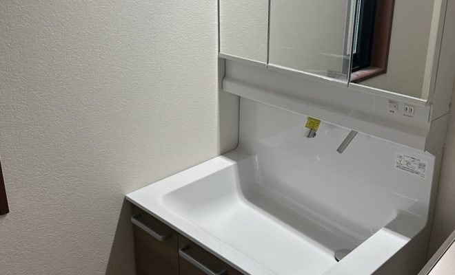 福知山市　洗面台リフォーム Before→After✨