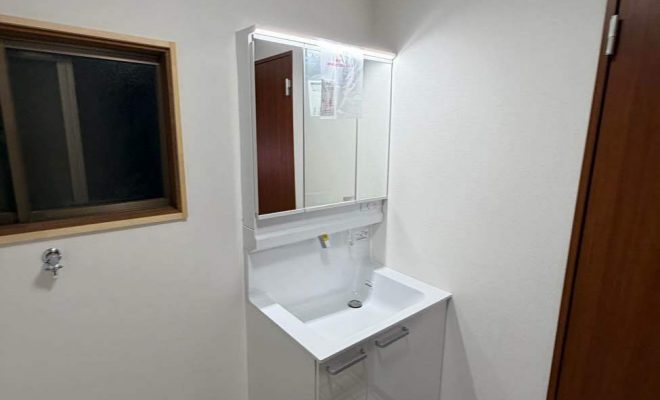 洗面化粧台リフォーム 🫧✨