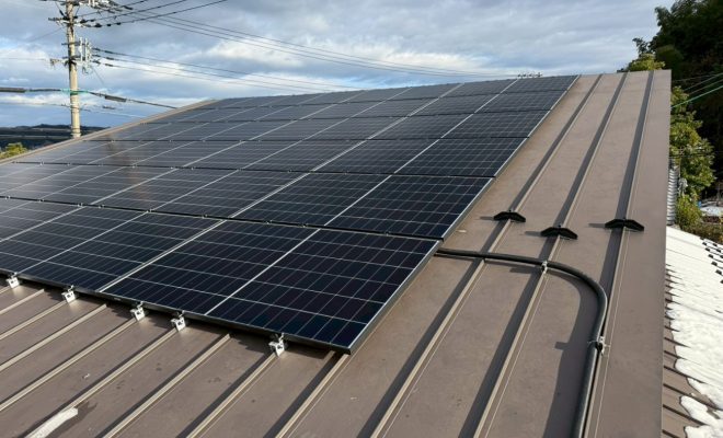 宮津市　太陽光パネル設置工事☀️🏡