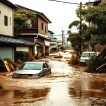 水災の様子