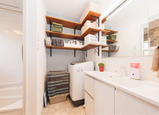 空間を有効活用した収納設計