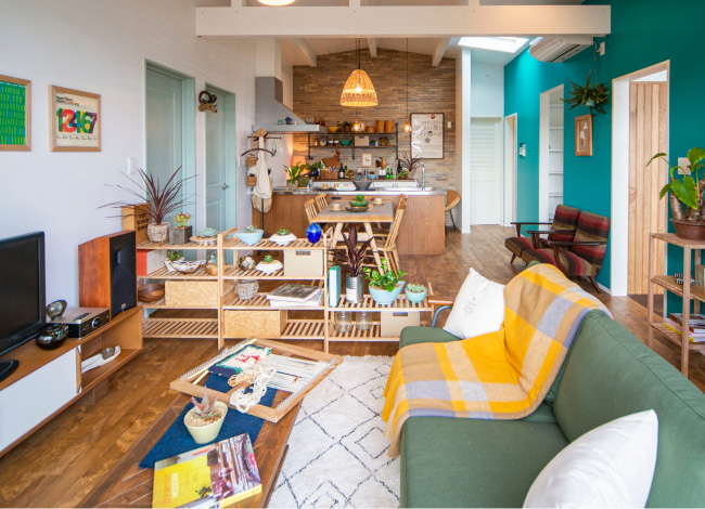 収納を兼ねた家具や間仕切りの活用