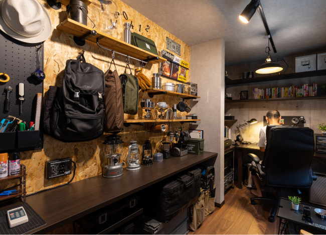 ライフスタイルに合わせたカスタマイズ収納