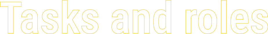 Tasks and roles