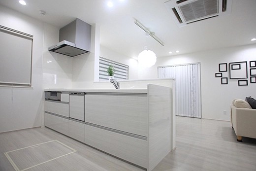 リアルサイズなショールームも設けています。