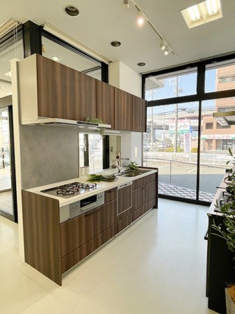 キッチンの展示もしています。